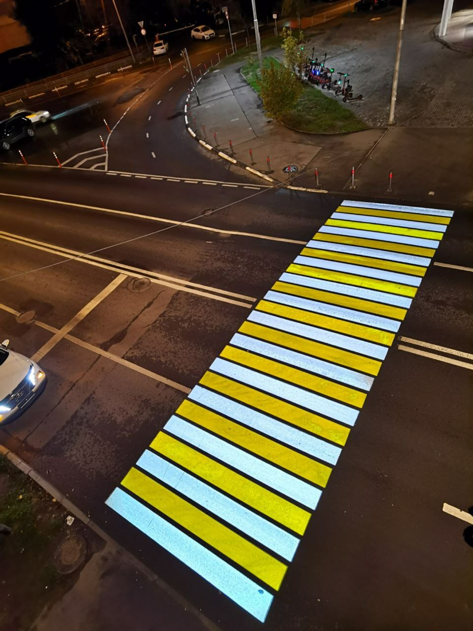 Гобо проеткор проекционного перехода